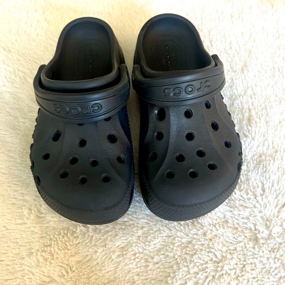 CROCS Kids Classic Black Sandals